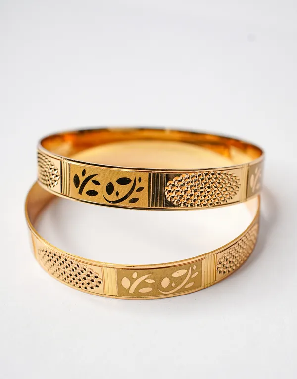 Premium_Gold_Plated__Engraved_Bangles_For_Women_Set_Of_2
