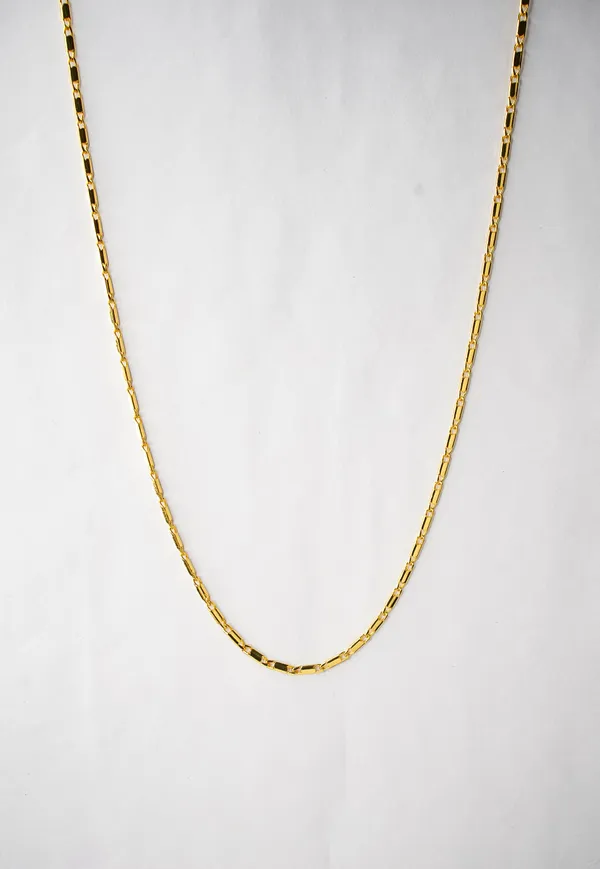 Premium_Gold_Plated__Classic_Link_Chain_Necklace_For_Women