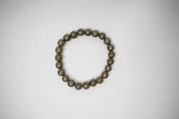 Black_Pyrite_Beaded_Bracelet_For_Women