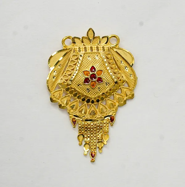 Premium_Gold_Plated__Traditional_Pendant_For_Women