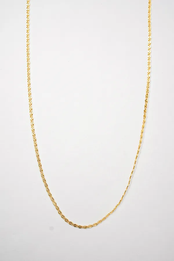 Premium_Gold_Plated__Link_Chain_Necklace_For_Women