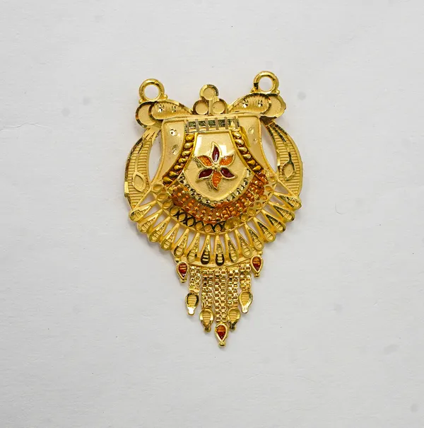 Premium_Gold_Plated__Traditional_Pendant_For_Women