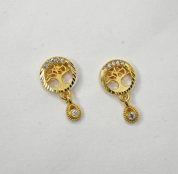 Premium_Gold_Plated__Tree_Of_Life_Drop_Earrings_For_Women