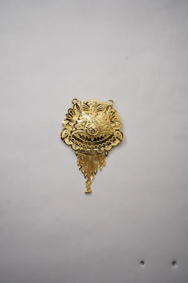 Premium_Gold_Plated__Ornate_Statement_Pendant_For_Women