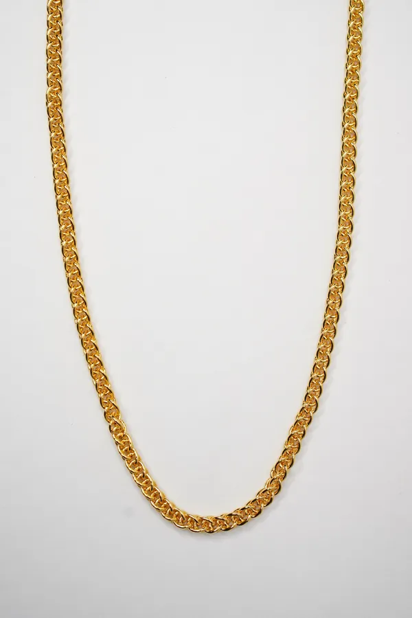 Premium_Gold_Plated__Link_Chain_Necklace_For_Women