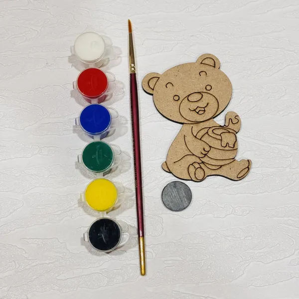 Wooden_Bear_Painting_DIY_Craft_Kit