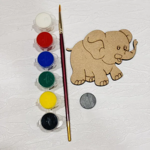 Wooden_Elephant_Painting_Kit_With_Paints_And_Brush