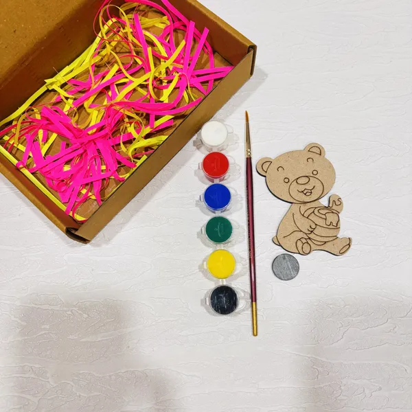 Wooden_Bear_Painting_DIY_Craft_Kit