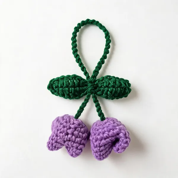 Purple_Crochet_Floral_Bag_Charm_for_Women