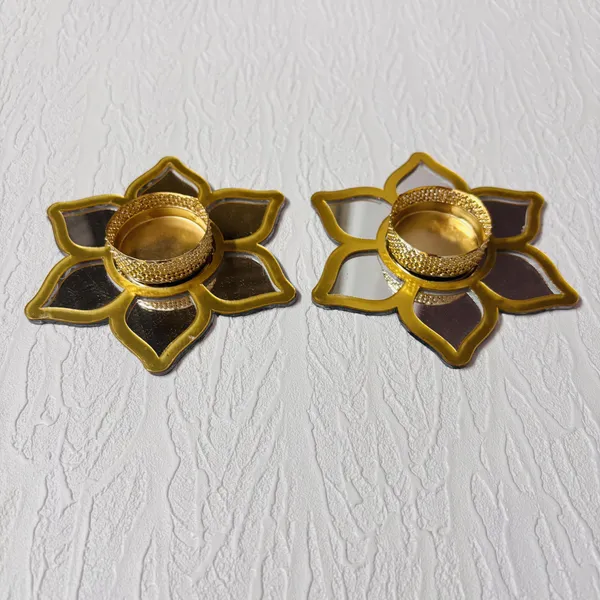 Metal_Lotus_Design_Diya_Set_Of_2