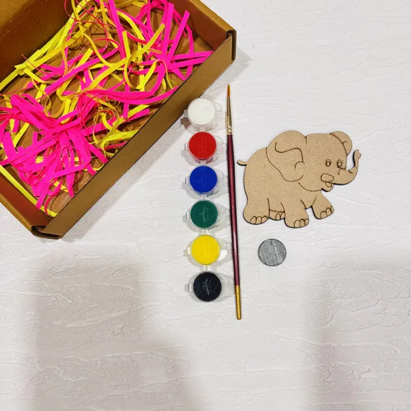 Wooden_Elephant_Painting_Kit_With_Paints_And_Brush