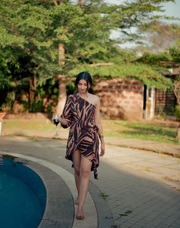 Safari_Light_One_Shoulder_Wrap_Dress