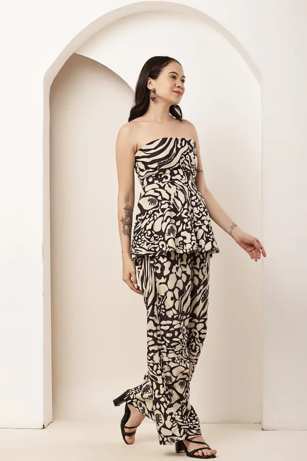 Rare_Breed_Sand_Strapless_Peplum_Top_Pant_Co-Ord_Set