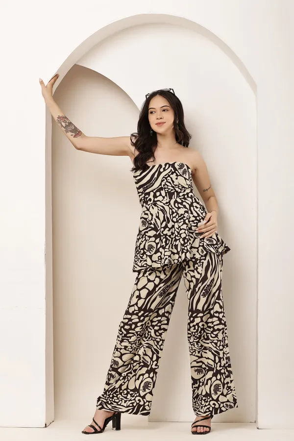Rare_Breed_Sand_Strapless_Peplum_Top_Pant_Co-Ord_Set