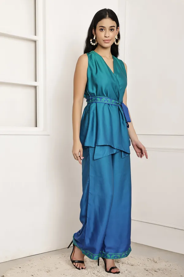 Azure_Escape_Ombre_Wrap_Top_Pant_Set