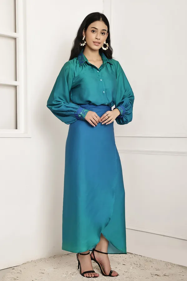 Tidal_Blue_Ombre_Shirt_Sarong_Set
