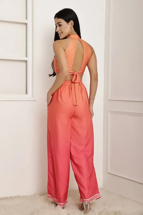 Coral_Aura_Ombre_Halter_Top_Pant_Set