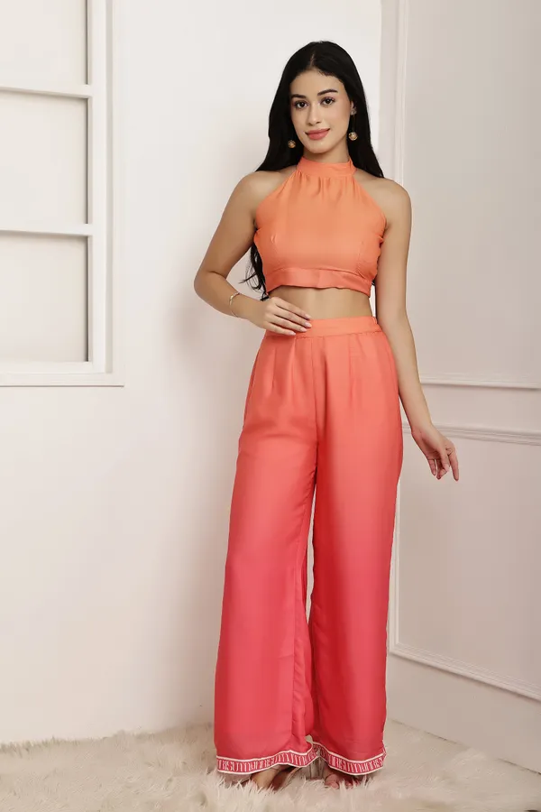 Coral_Aura_Ombre_Halter_Top_Pant_Set