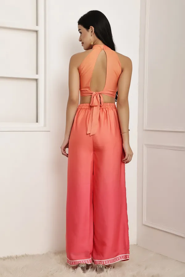 Coral_Aura_Ombre_Halter_Top_Pant_Set
