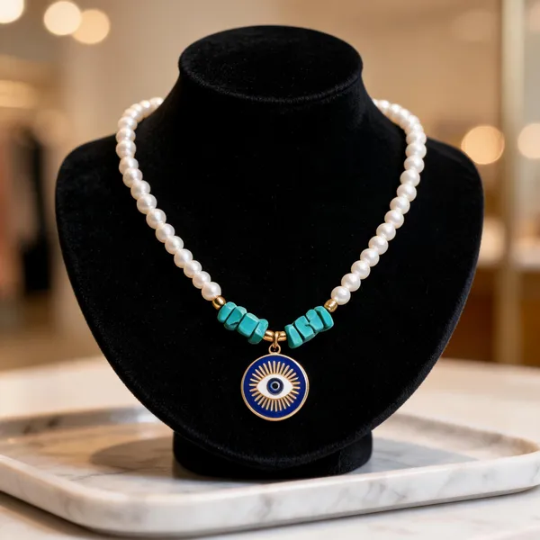Blue_Metal_Necklace_Women