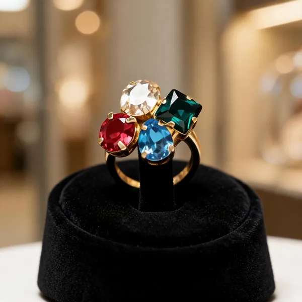 Multicolor_Metal_Ring_Women