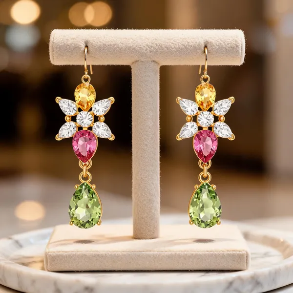 Multicolor_Metal_Earring_Women