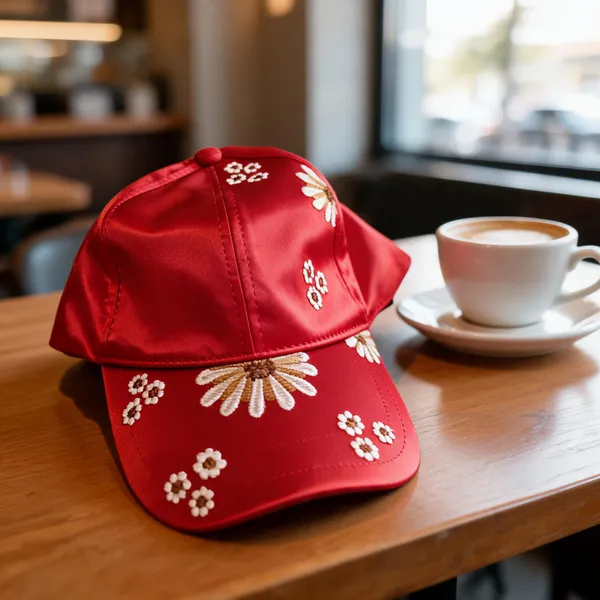Red_Satin_Cap_Women