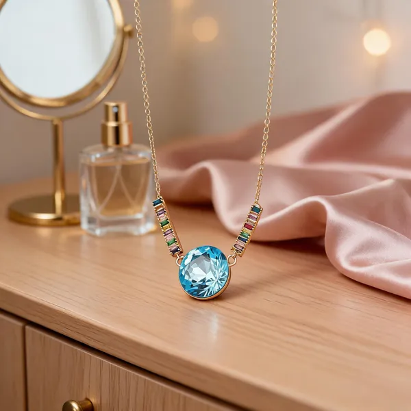 Blue_Metal_Necklace_Women