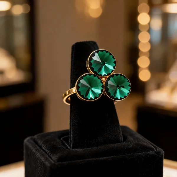 Green_Metal_Ring_Women