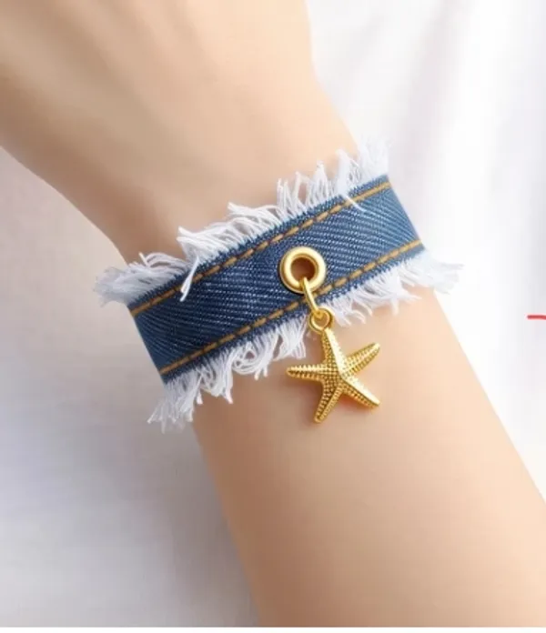Blue_Satin_Braclet_Women