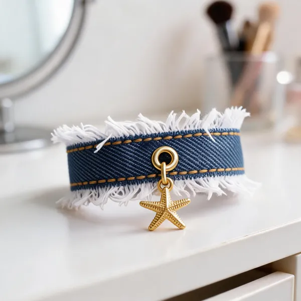 Blue_Satin_Braclet_Women