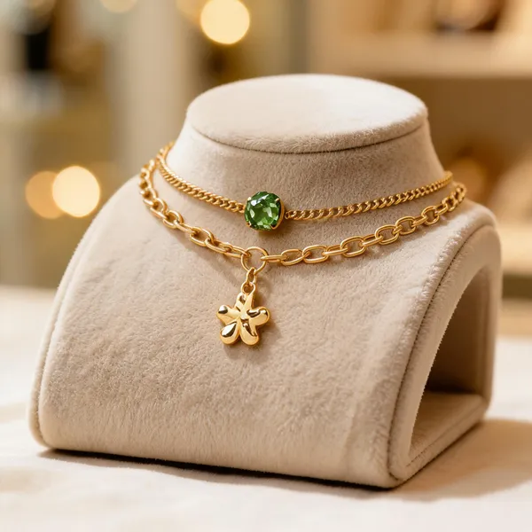 Gold_Metal_Anklets_Women