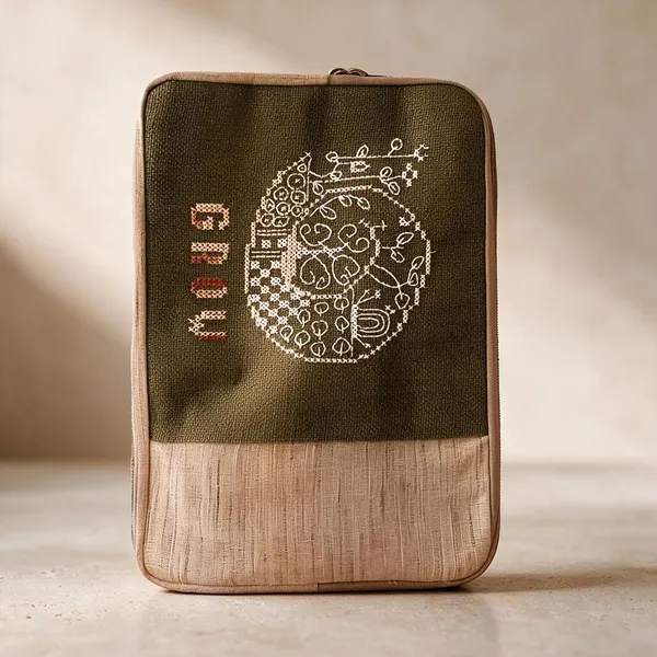 Beige_Green_Jute_Ipad_Cover_Tablet_Users