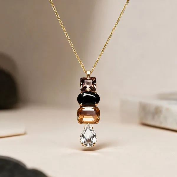 Multicolor_Metal_Neckalce_Women