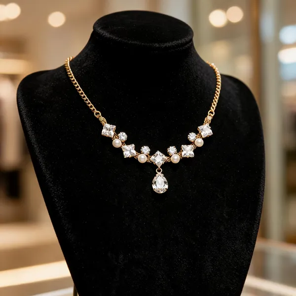 White_Metal_Necklace_Women
