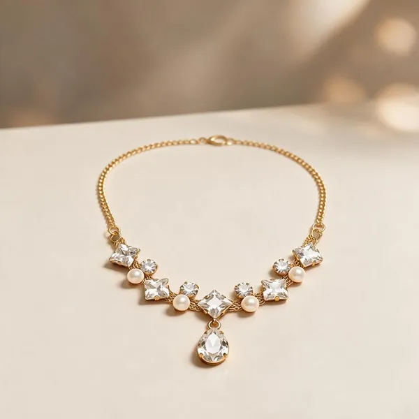 White_Metal_Necklace_Women