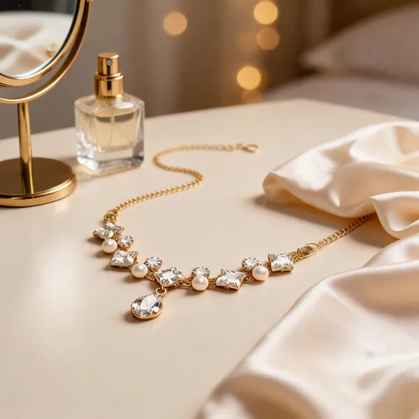 White_Metal_Necklace_Women