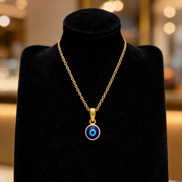 Blue_Metal_Necklace_Women