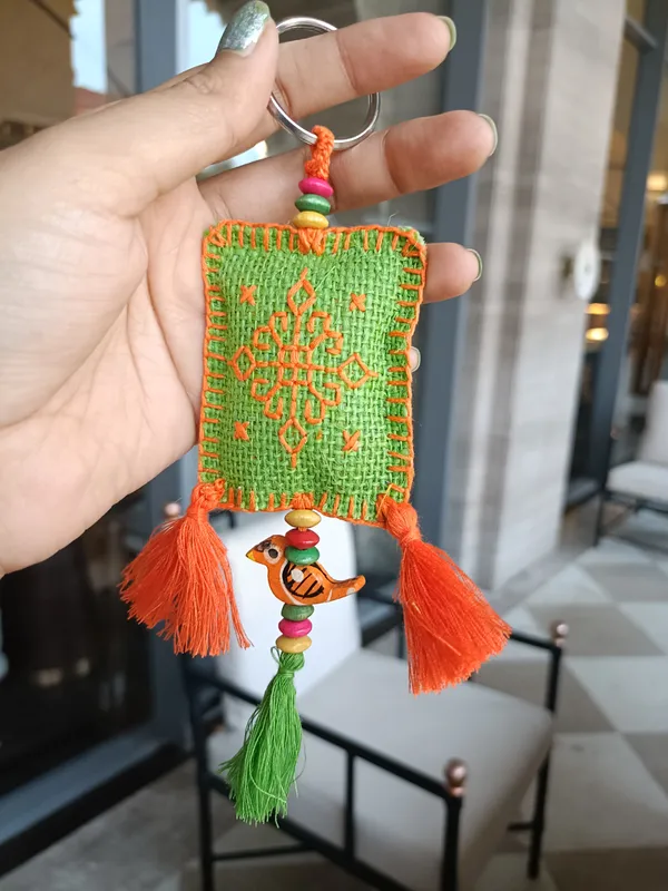 Green_Jute_Keychain_General_Gifting