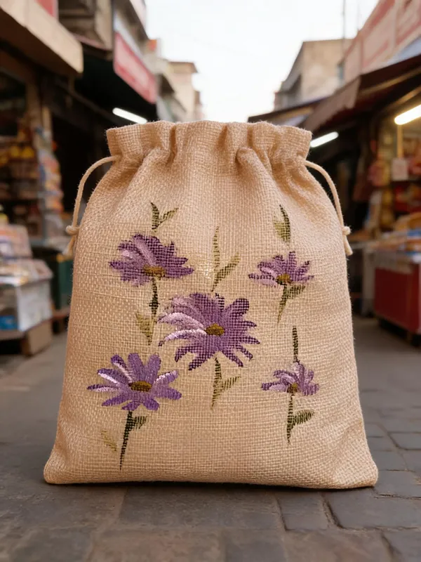 Beige_Jute_Pouch_Bag_Women