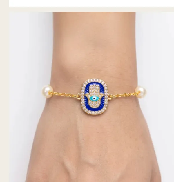 Blue_Metal_Bracelet_Women