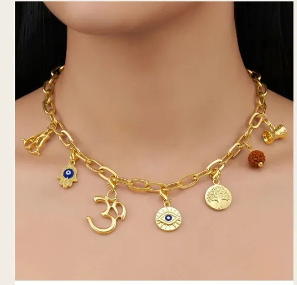 Gold_Metal_Necklace_Women