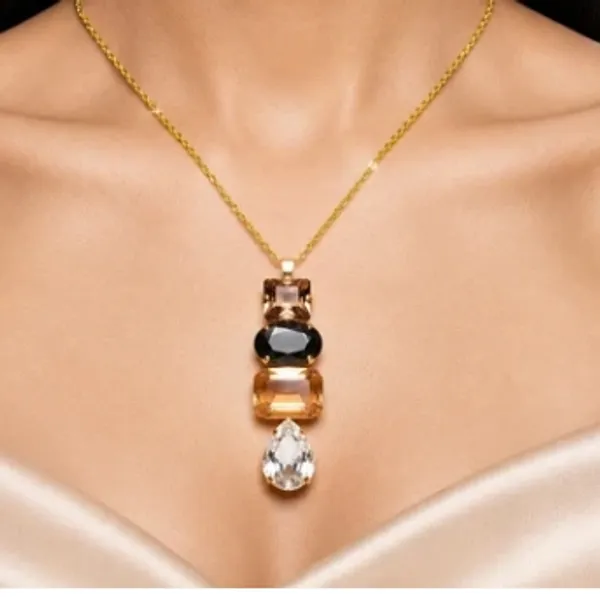 Multicolor_Metal_Neckalce_Women