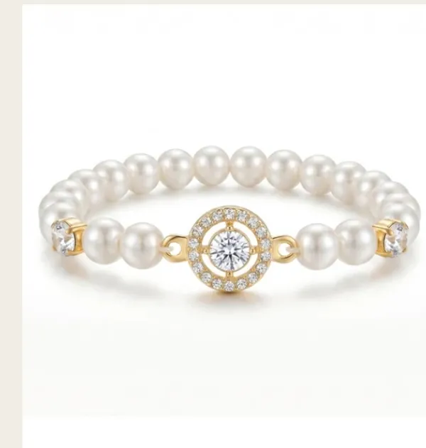 White_Metal_Bracelet_Women