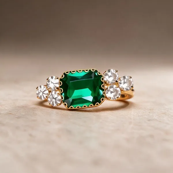 Green_Metal_Ring_Women