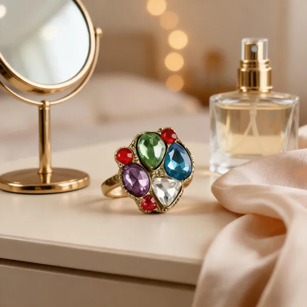 Multicolor_Metal_Ring_Women