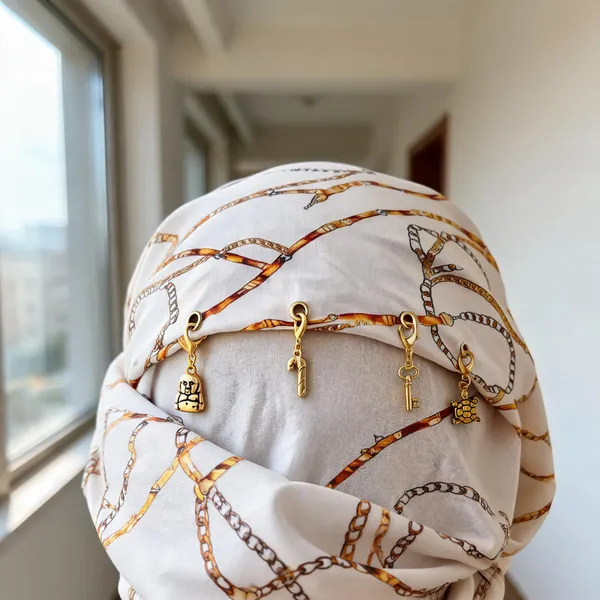 White_Cloth_Bandana_Women
