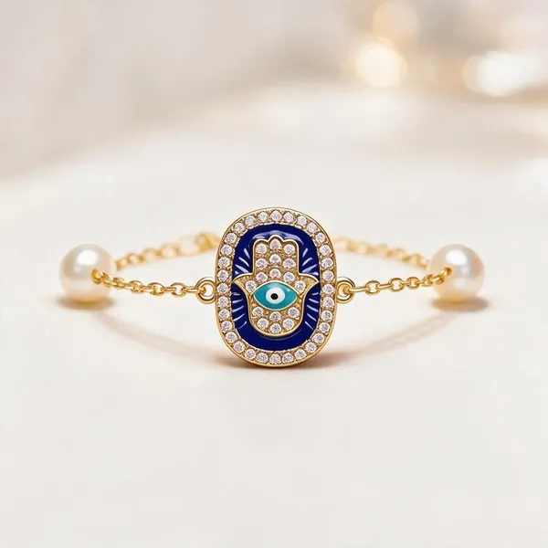 Blue_Metal_Bracelet_Women