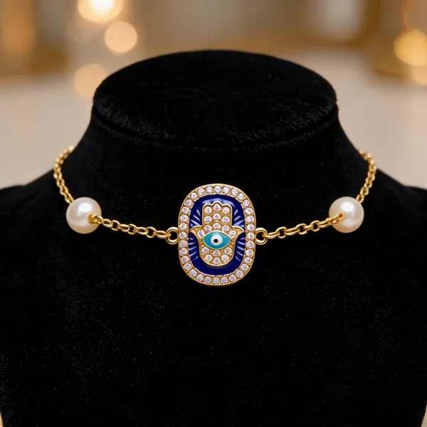 Blue_Metal_Bracelet_Women