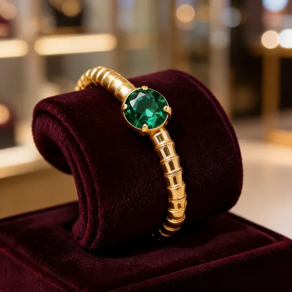 Green_Metal_Bracelet_Women